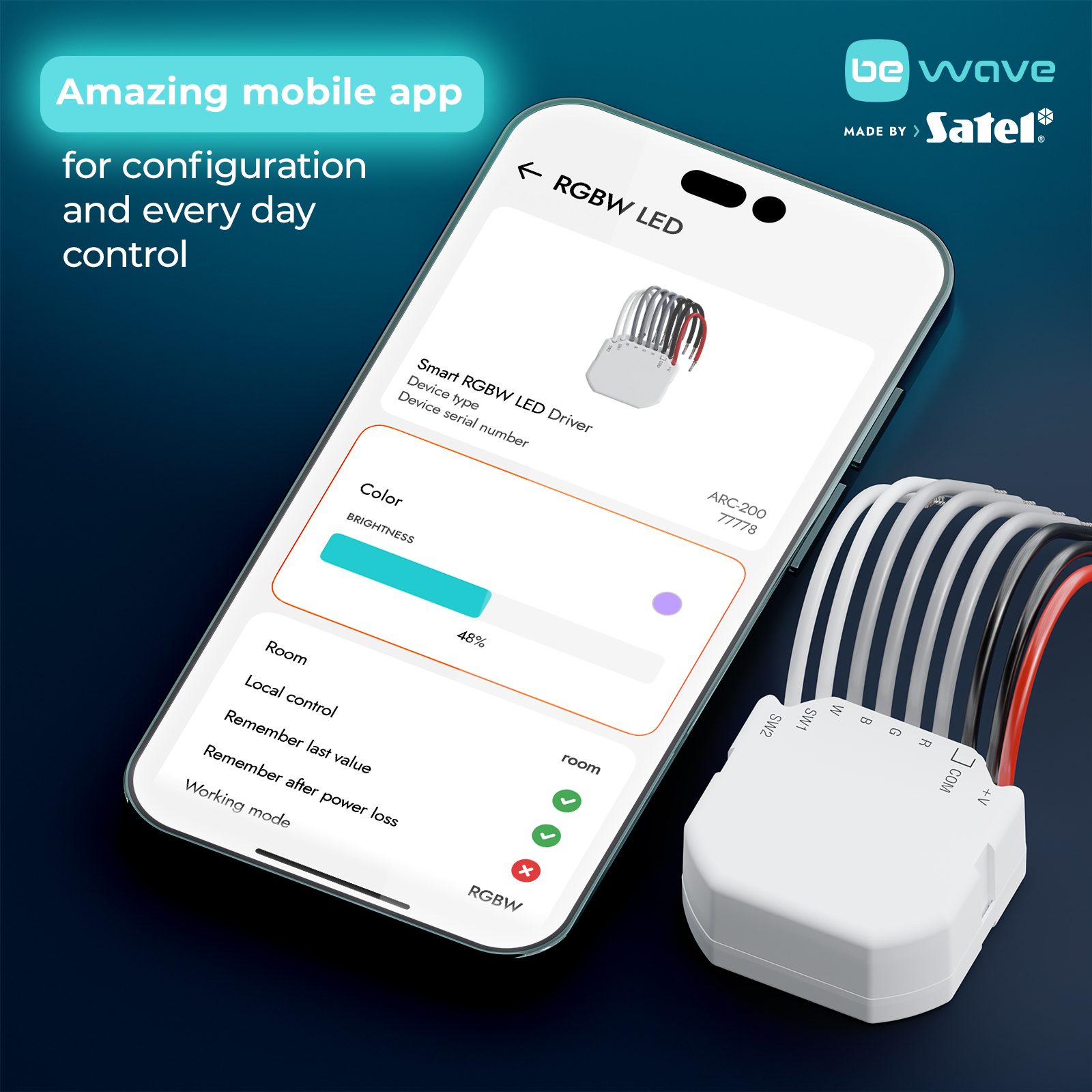 Smart RGBW LED Driver