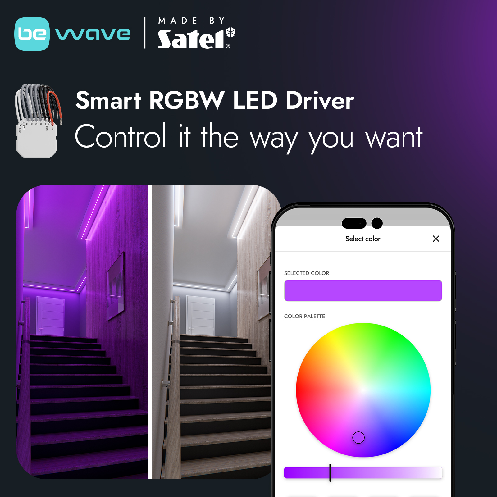 Smart RGBW LED Driver