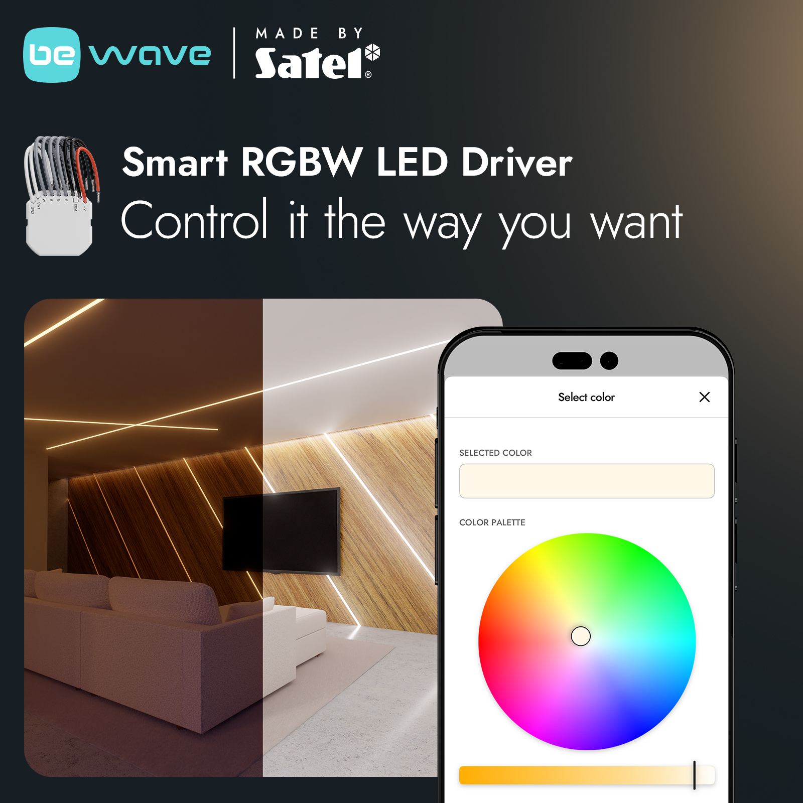 Smart RGBW LED Driver